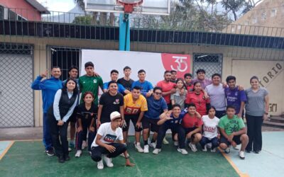 Organizan alumnos de 5to semestre de Educación Física torneo de Handball